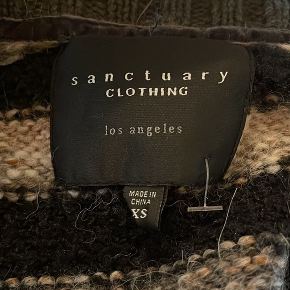 Sanctuary Clothing Los Angeles Sweater Vest XS - Stylish Women's Knit Top - Picture 5 of 6